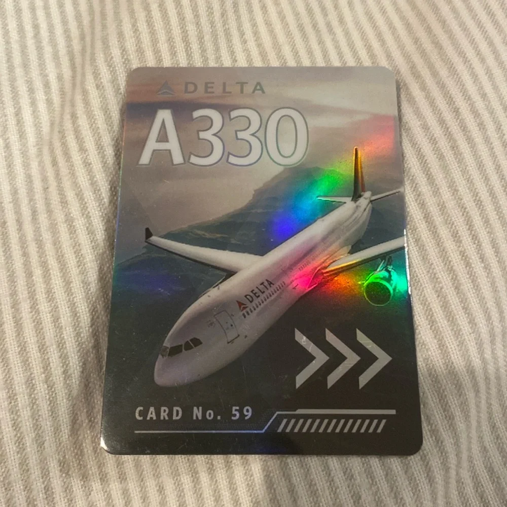 Other | Delta A33 Airbus Pilot Trading Card | Poshmark